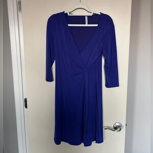 Blue Gilli Wrap Dress